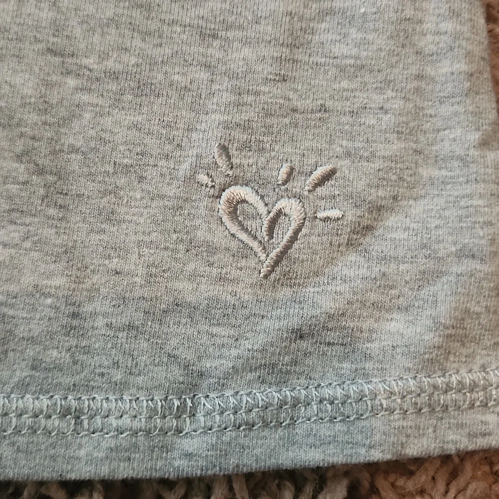 NWT- Justice - Girl's Light Gray Spaghetti Adjustable Strap Tank - Size 12